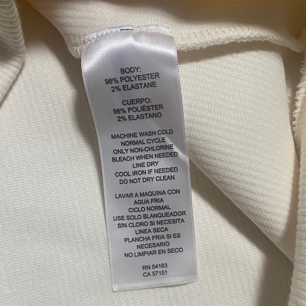 Marc New York Women's V-Neck Off-White Sweater Size L/G - Picture 9 of 14